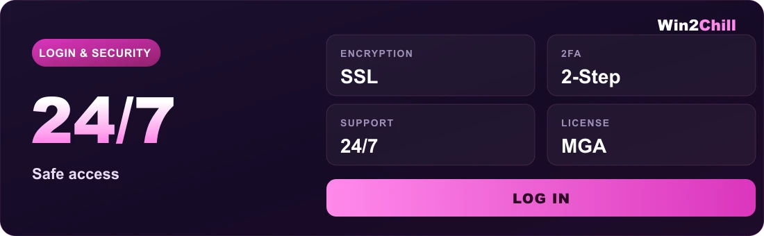 Win2Chill Casino login